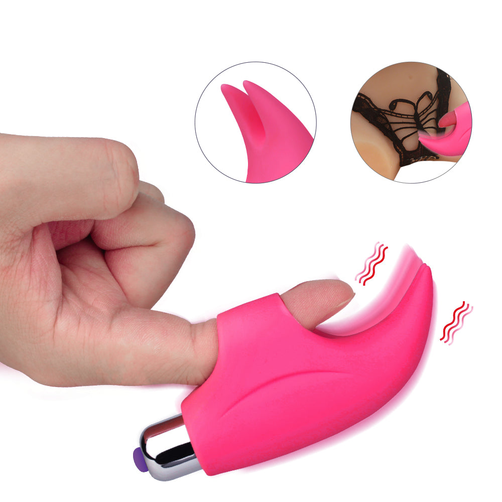 rali clitoral stimulation finger ring holder vibrator