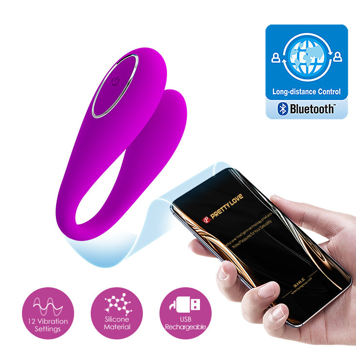 pretty love "AUGUST" app control and remote vibrator