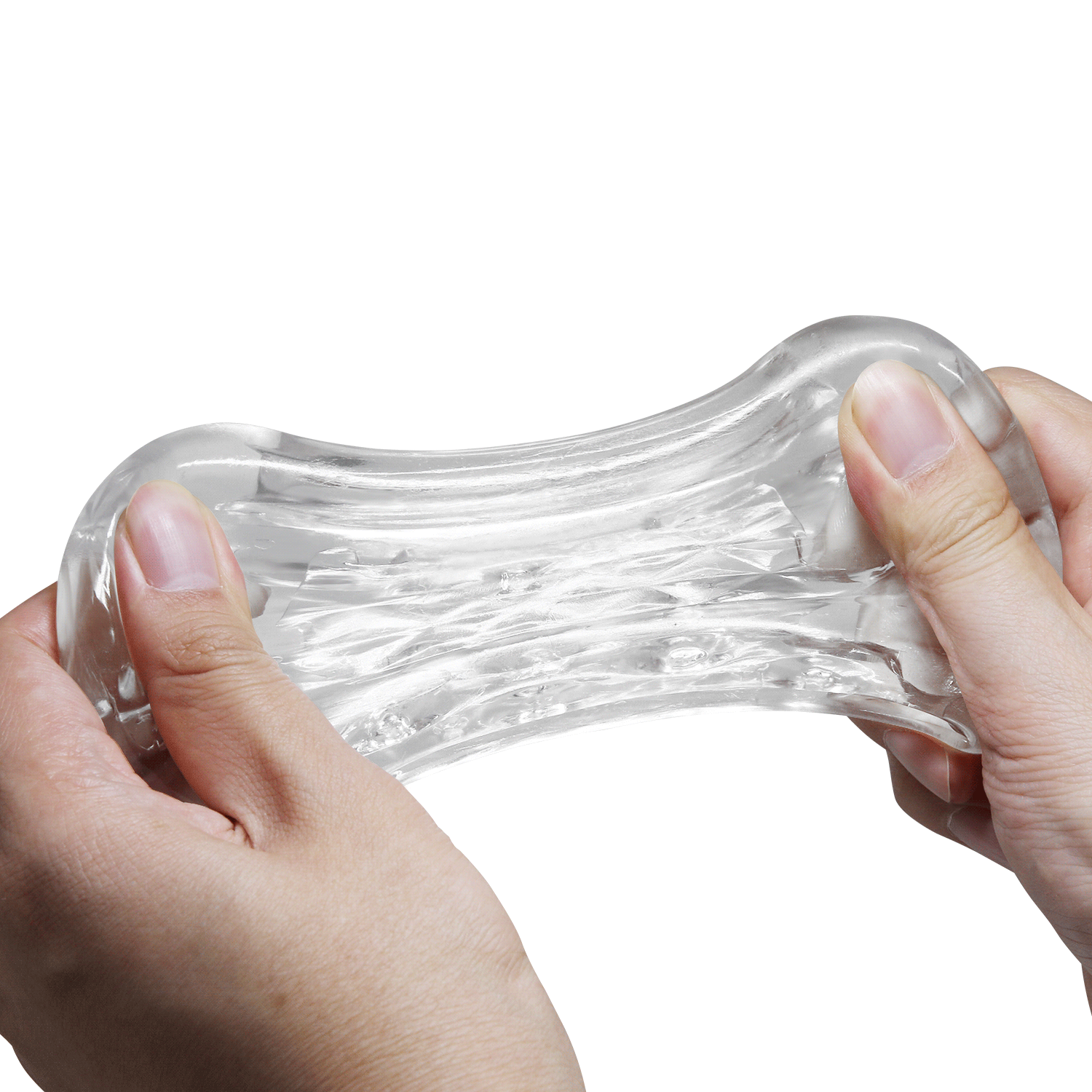 crazy bull "CRYSTLE" pocket clear stroker