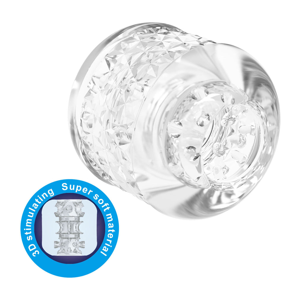 crazy bull "CRYSTLE" pocket clear stroker