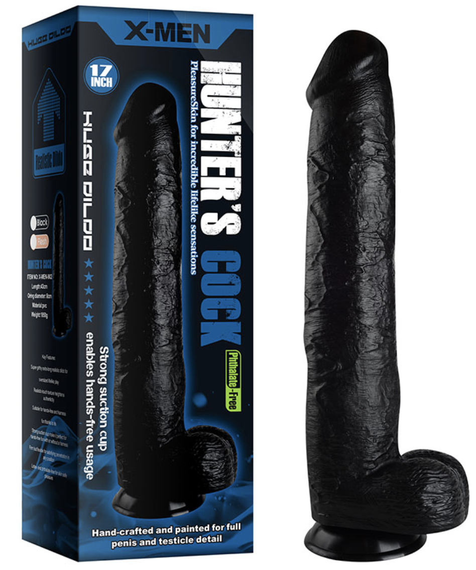 x-men "HUNTERS COCK" 17 inch dildo