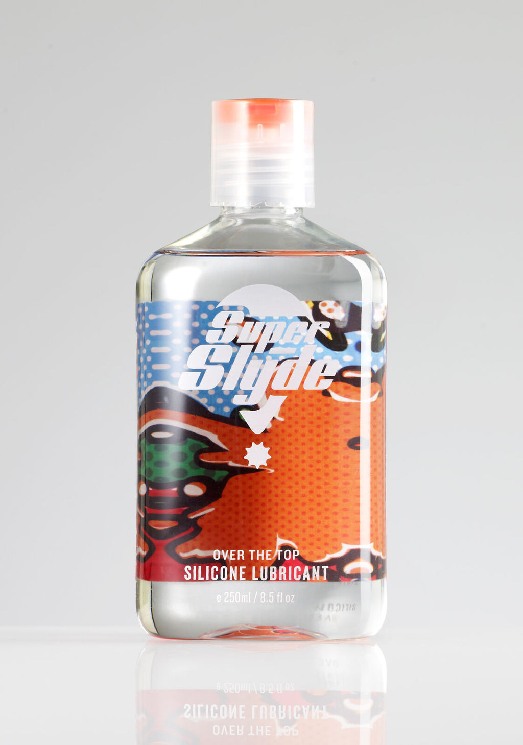 superslyde originals silicone lubricant clear bottle