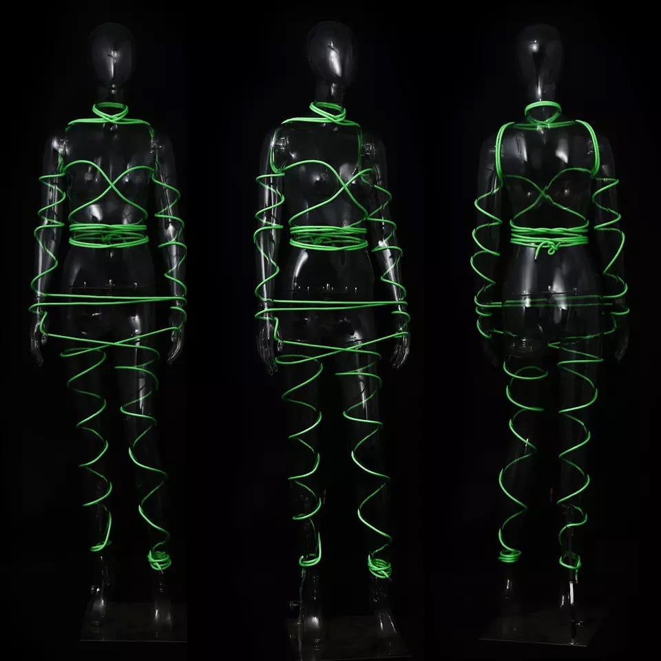 glow bondage rope